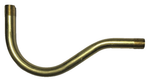 New solid brass - pin-up, bent