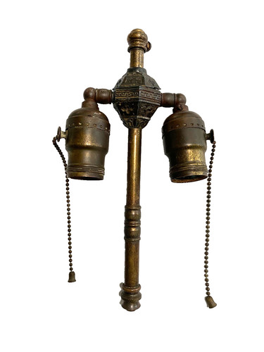 Antique bulb double socket - antique,