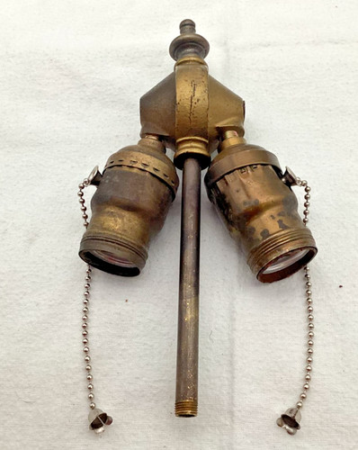 Antique double cluster pull - cluster,