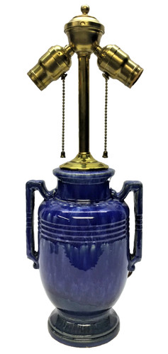 Mccoy pottery lamp base - mccoy,