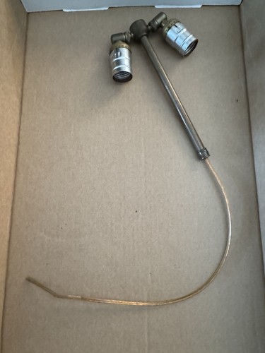 Vintage brass table lamp - brass,
