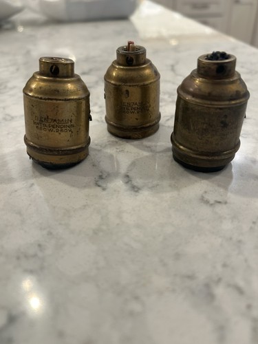 Antique light sockets - antique,