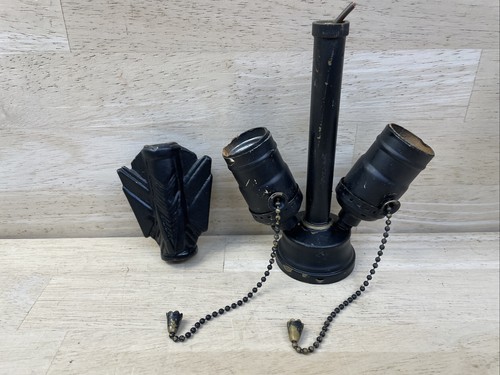Antique lamp parts - parts, floor