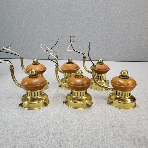 Vintage brass oak - &, arm